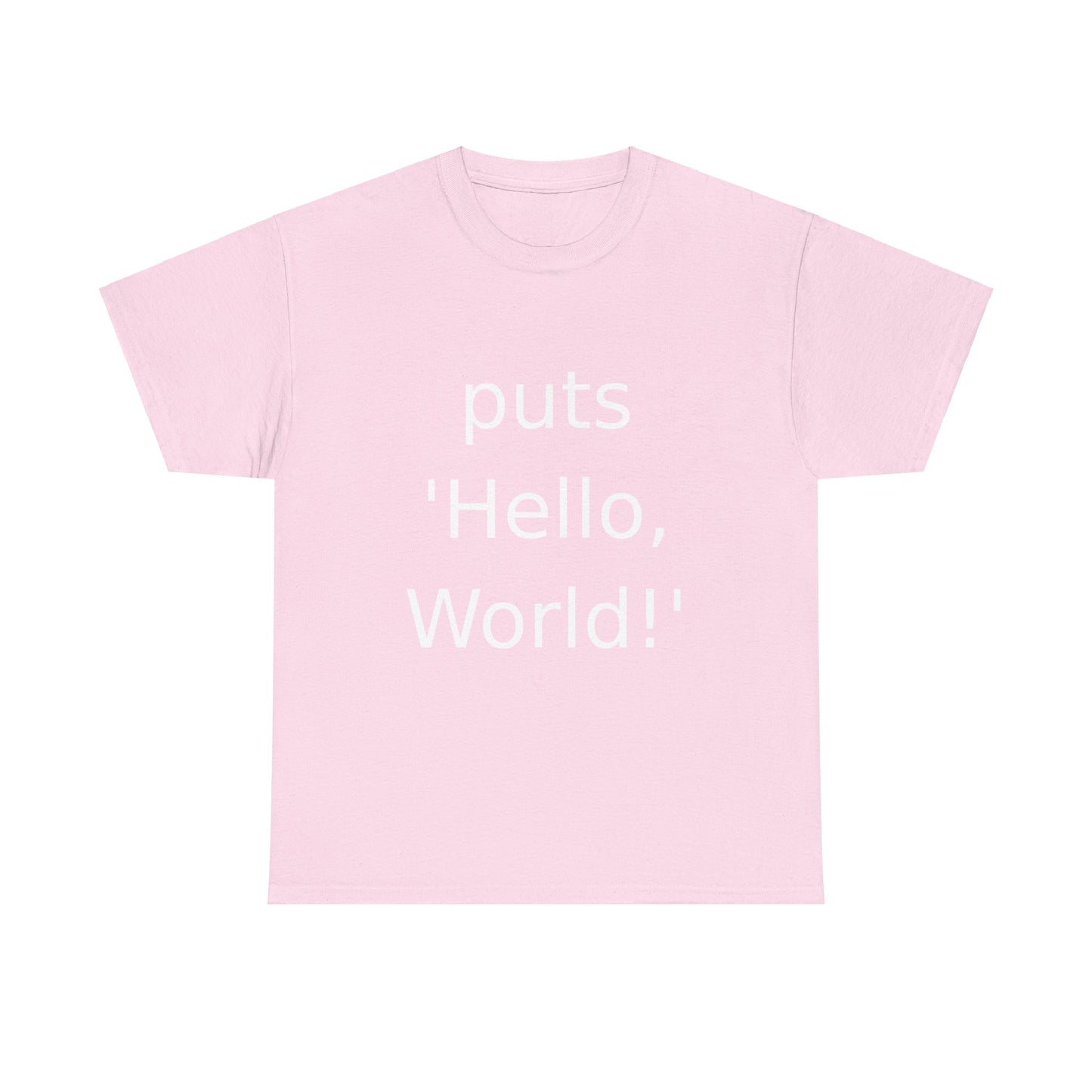 Ruby Puts Hello World T-Shirt