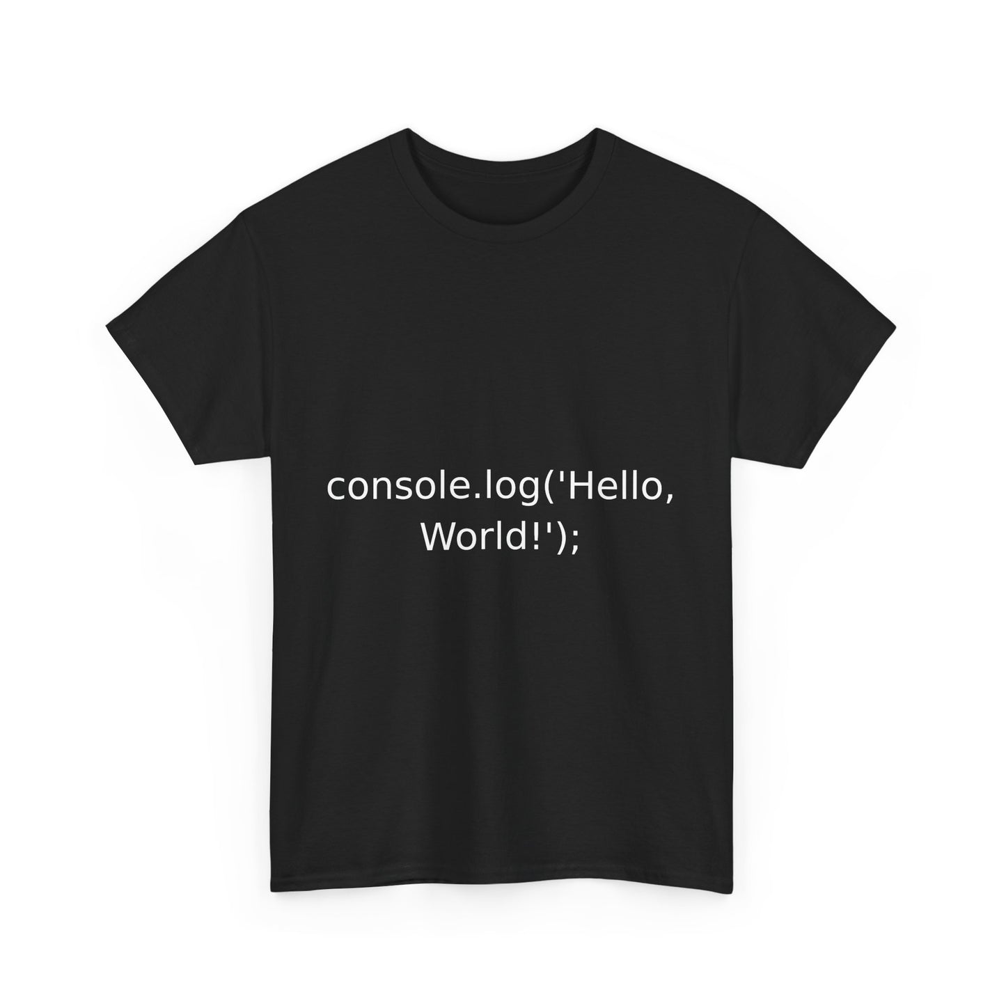 JavaScript Console Log T-Shirt