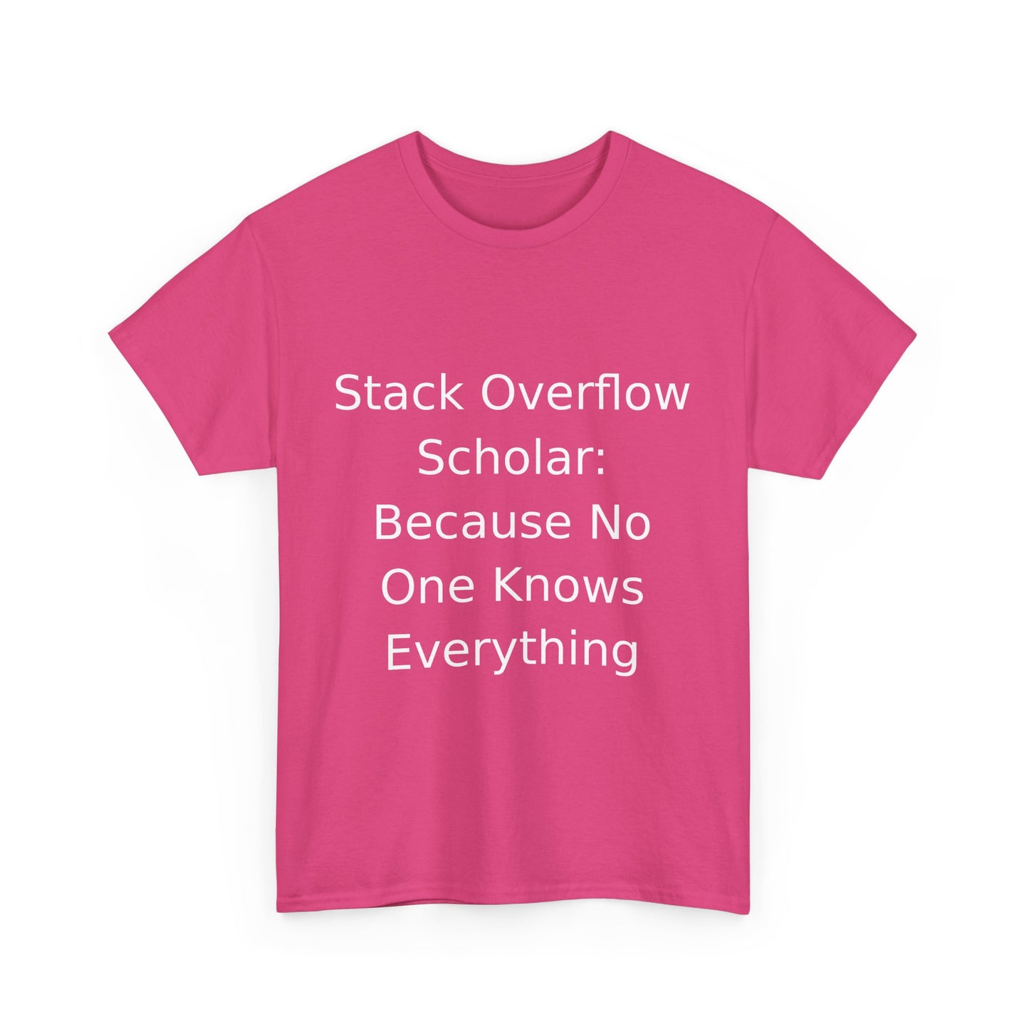 Stack Overflow Scholar T-Shirt