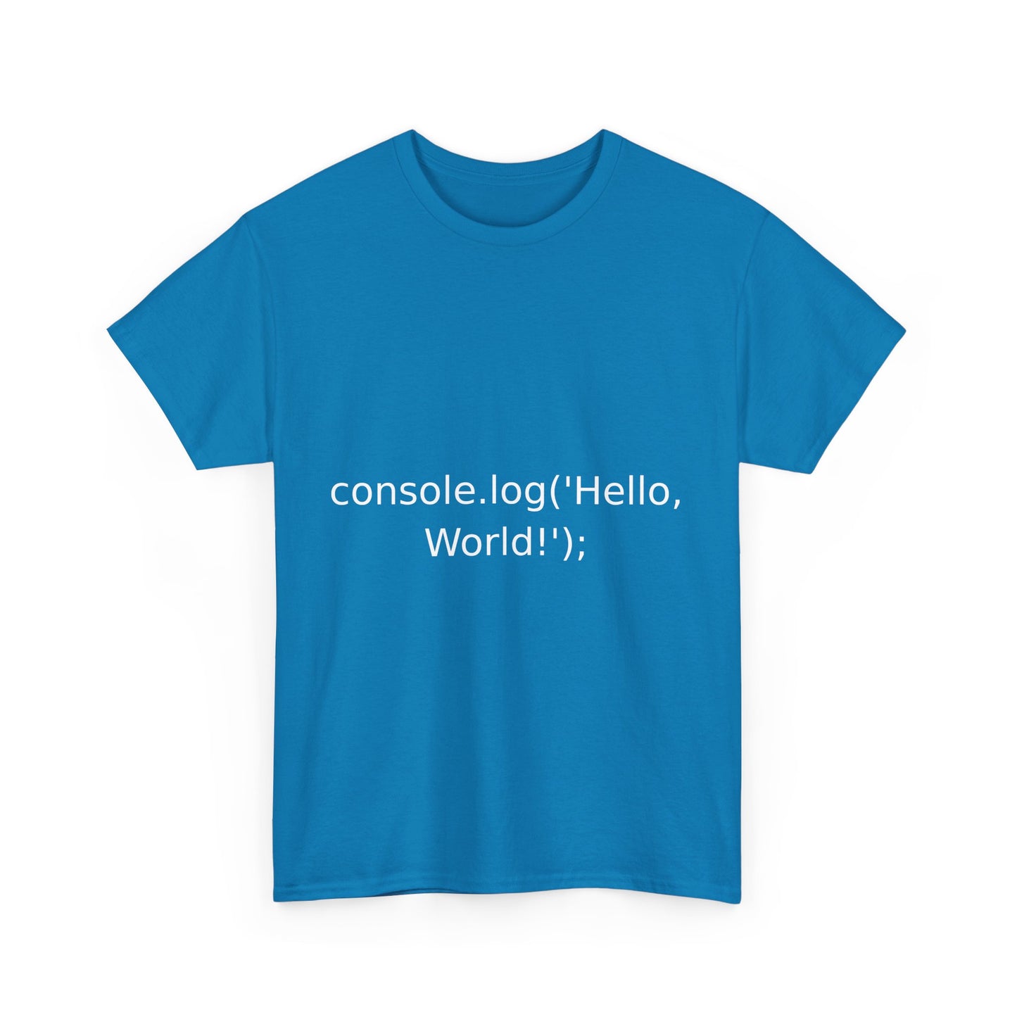 JavaScript Console Log T-Shirt