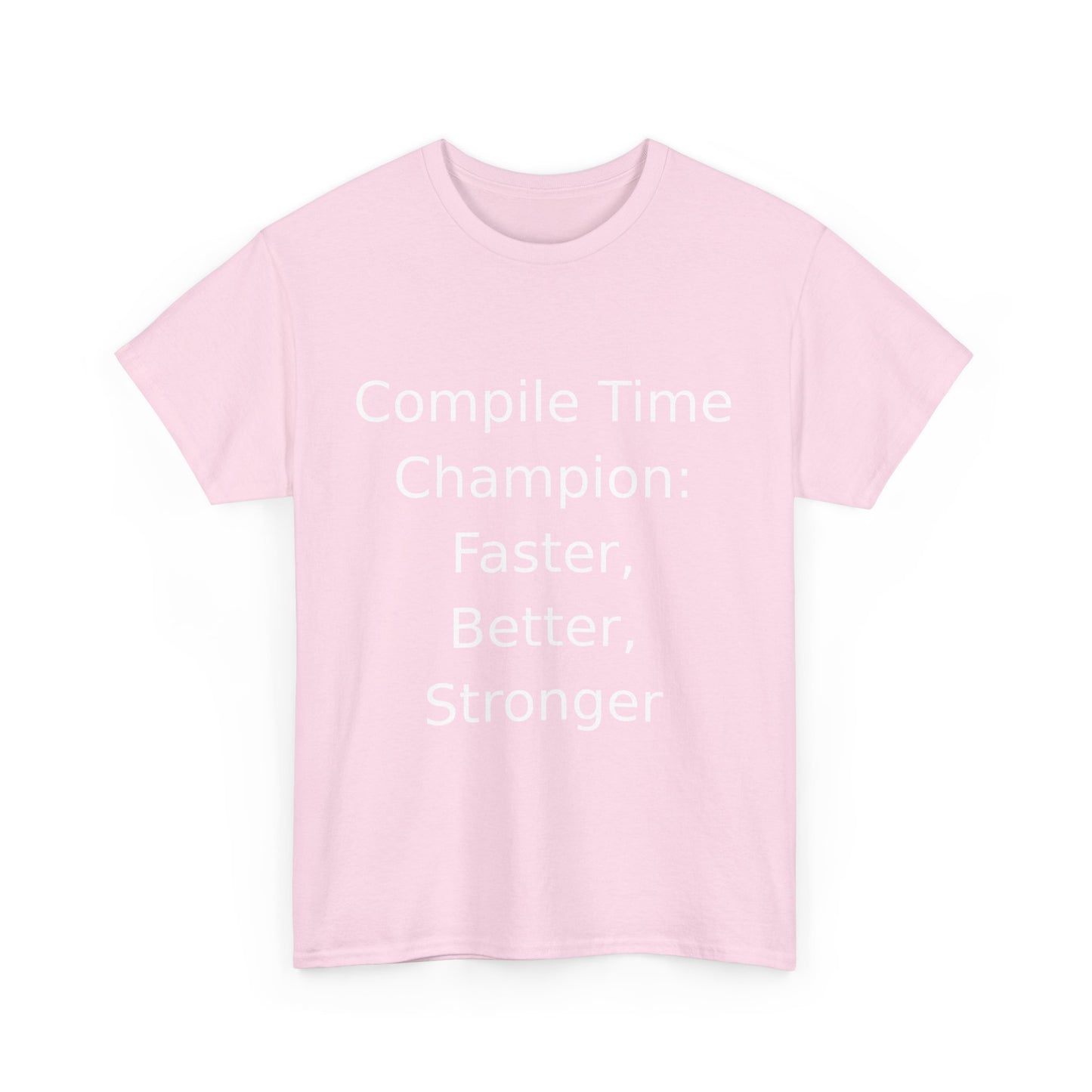 Compile Time Champion T-shirt