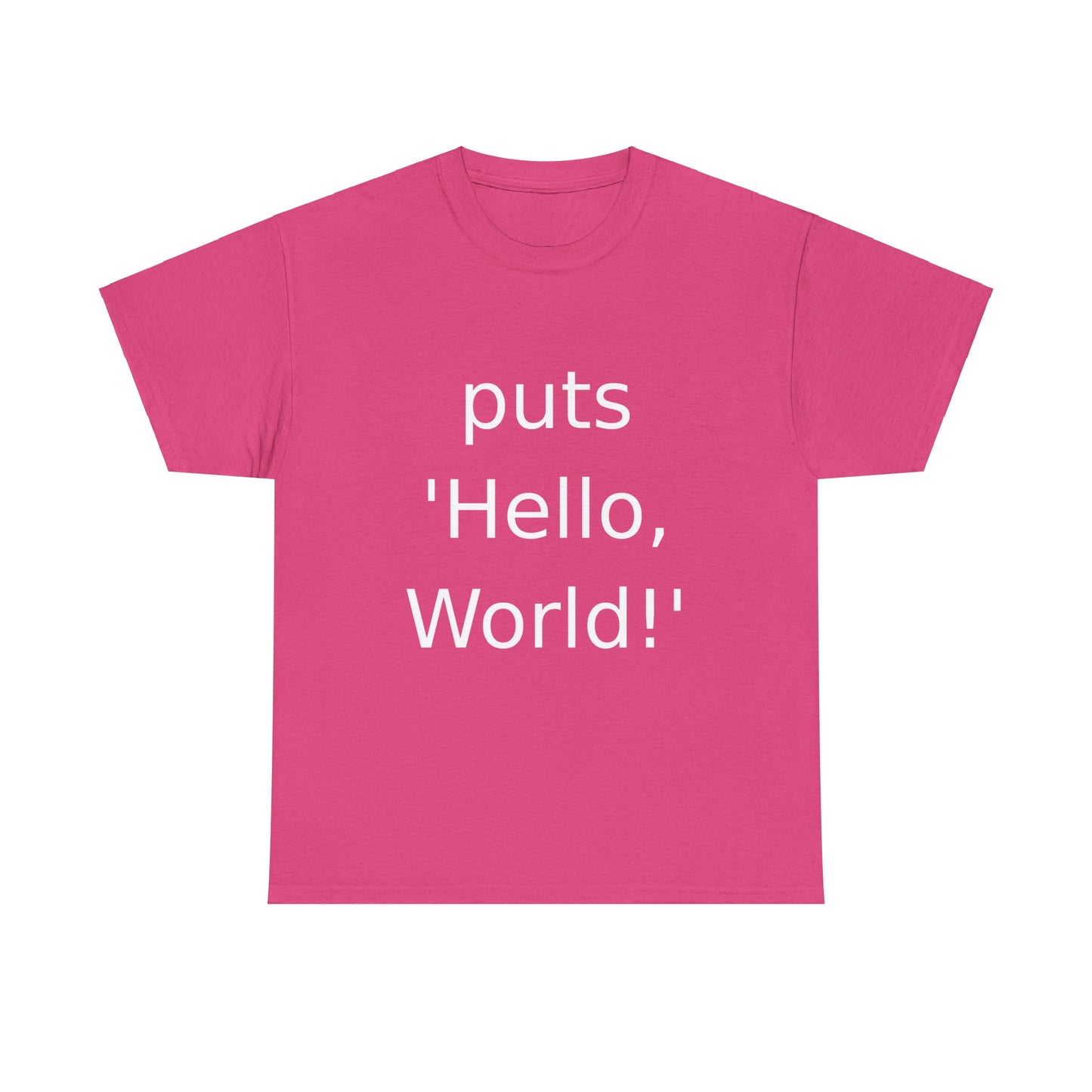 Ruby Puts Hello World T-Shirt