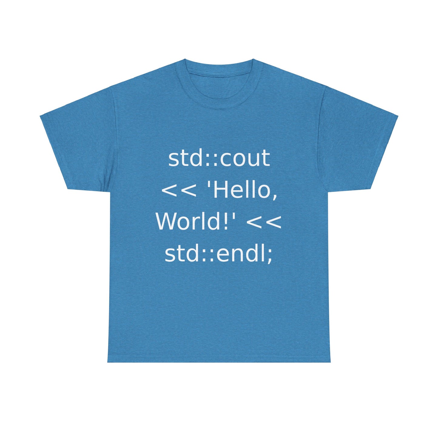 C++ Cout Hello World T-Shirt