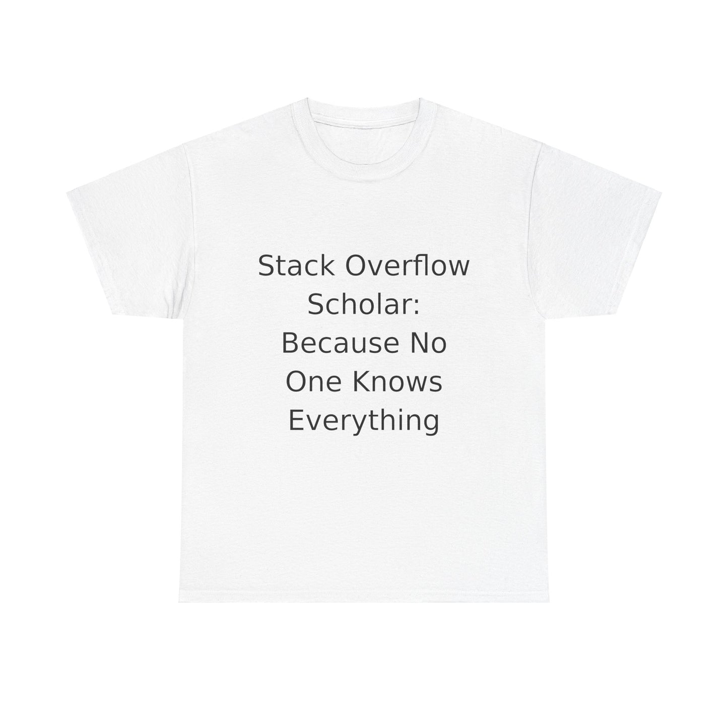 Stack Overflow Scholar T-Shirt