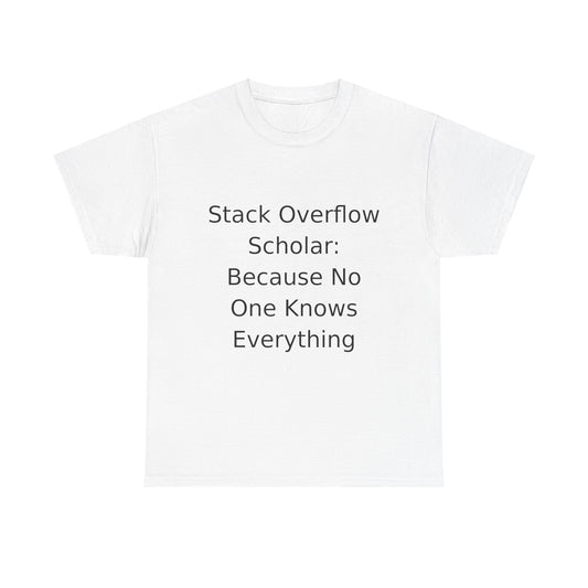 Stack Overflow Scholar T-Shirt