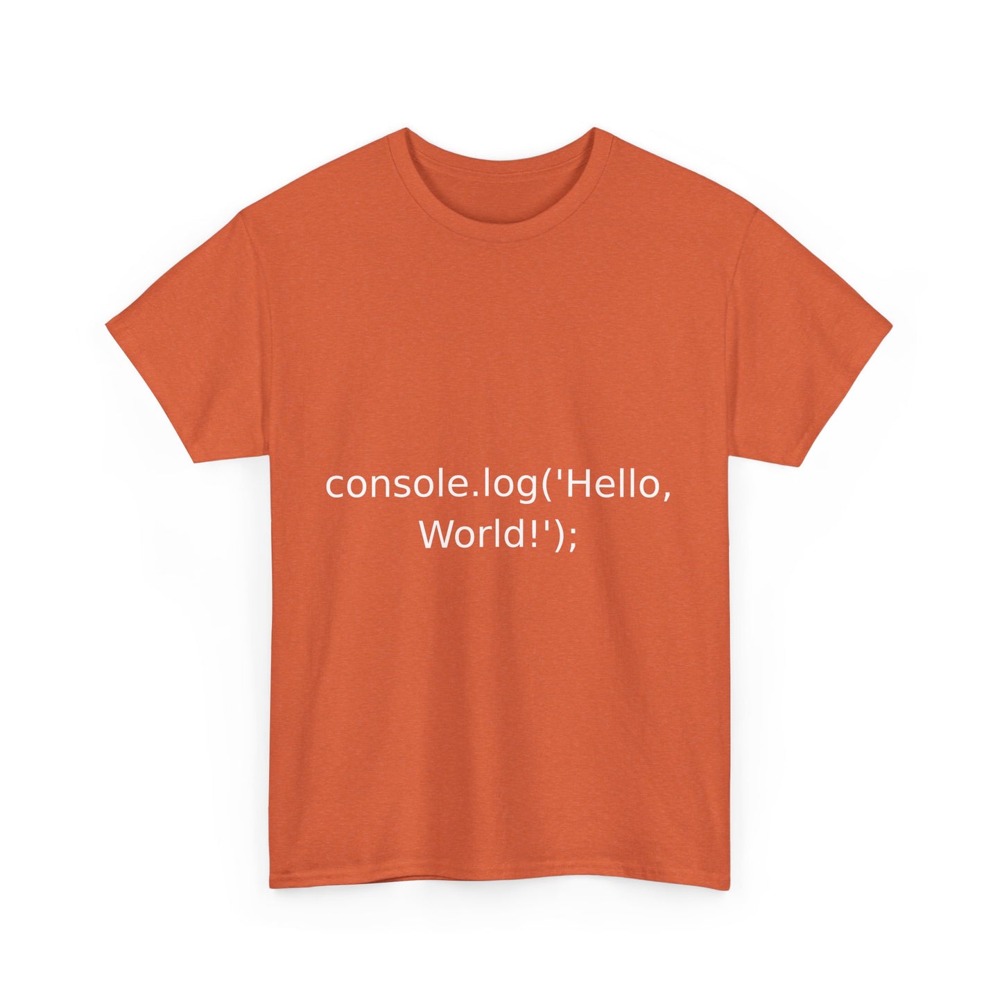 JavaScript Console Log T-Shirt