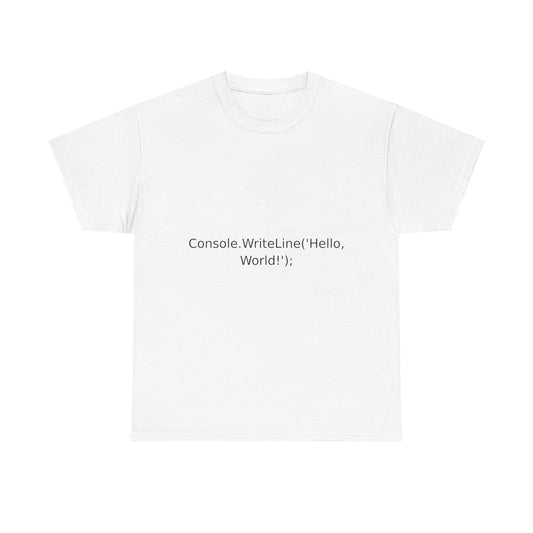 C# Console WriteLine T-Shirt