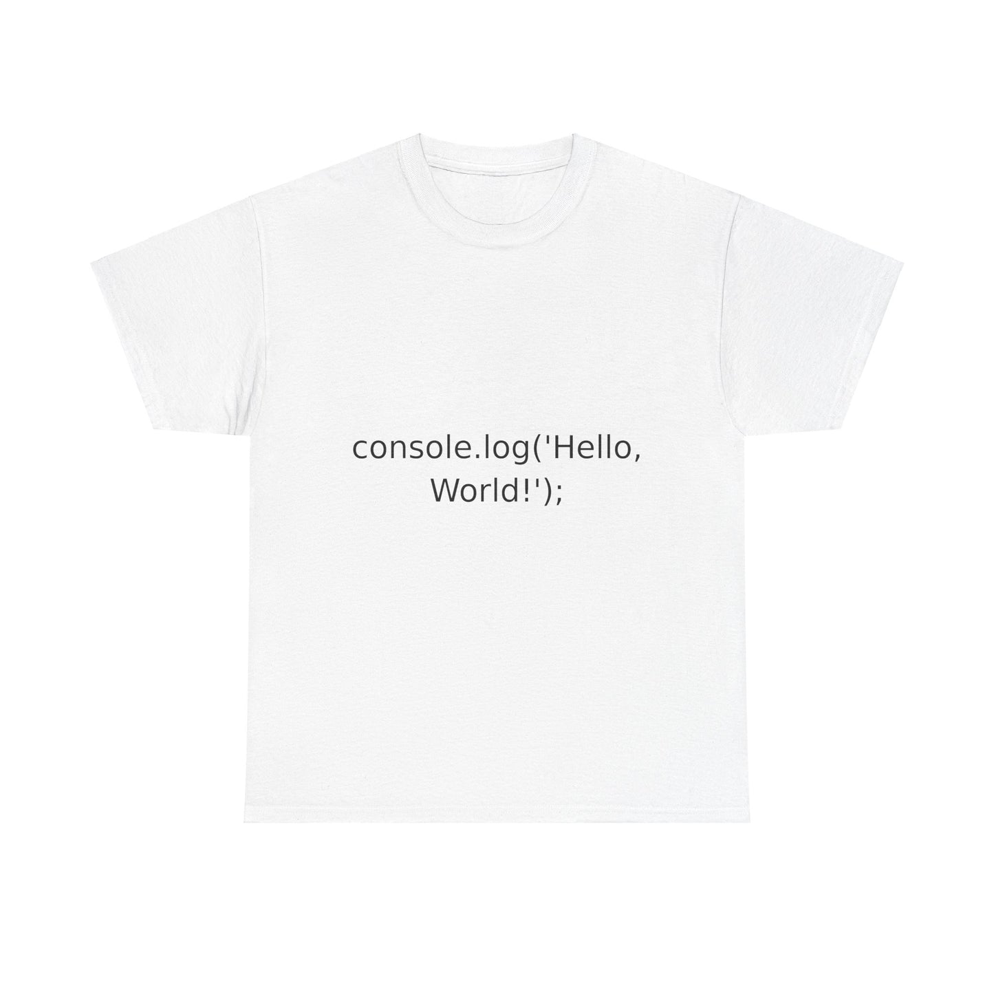 JavaScript Console Log T-Shirt