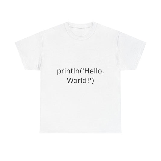 Kotlin Println Hello World T-Shirt