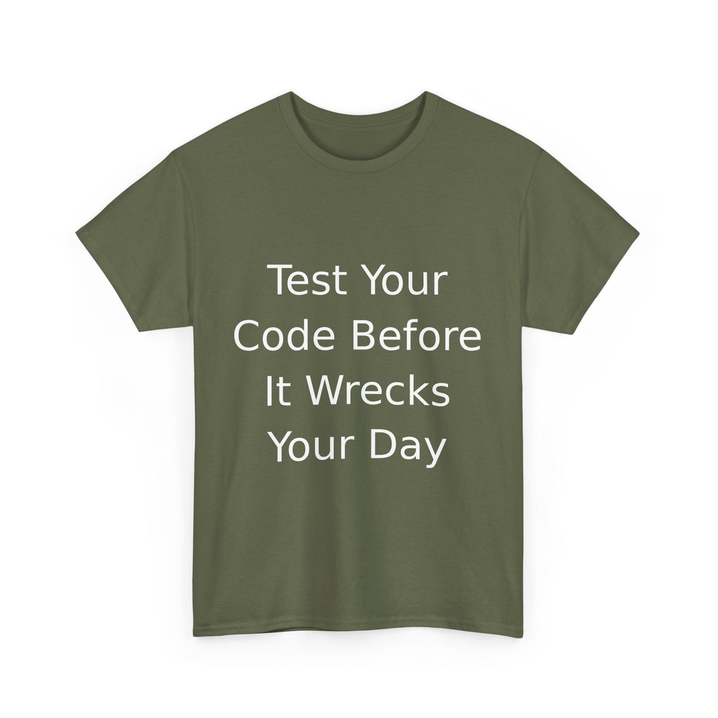 Test Your Code T-shirt