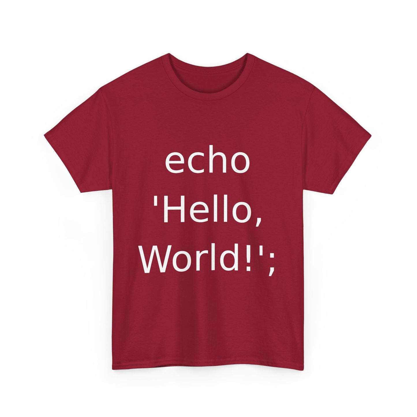 PHP Echo Hello World T-Shirt