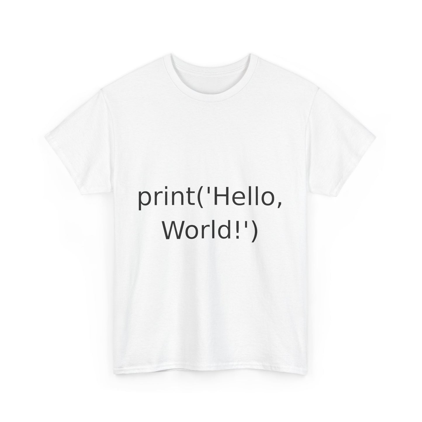 Python Hello World T-Shirt