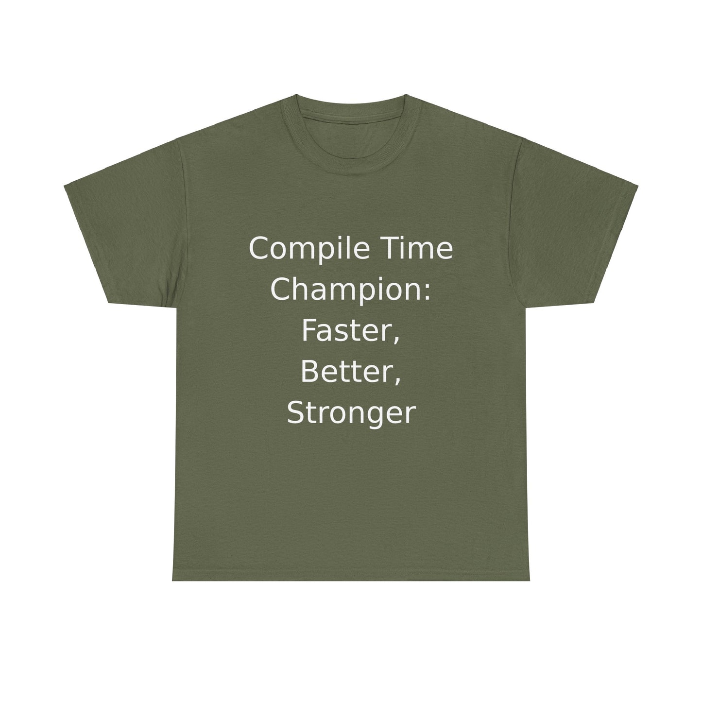 Compile Time Champion T-shirt