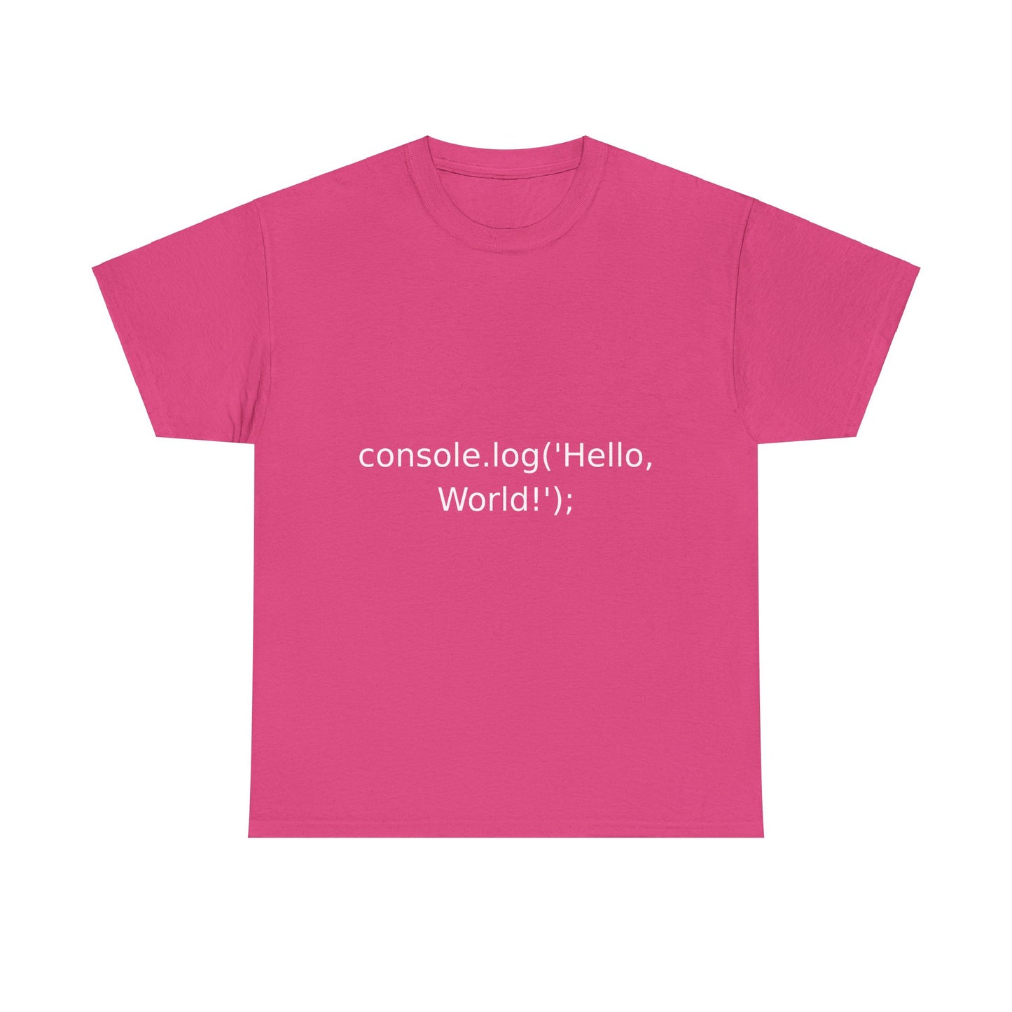 JavaScript Console Log T-Shirt