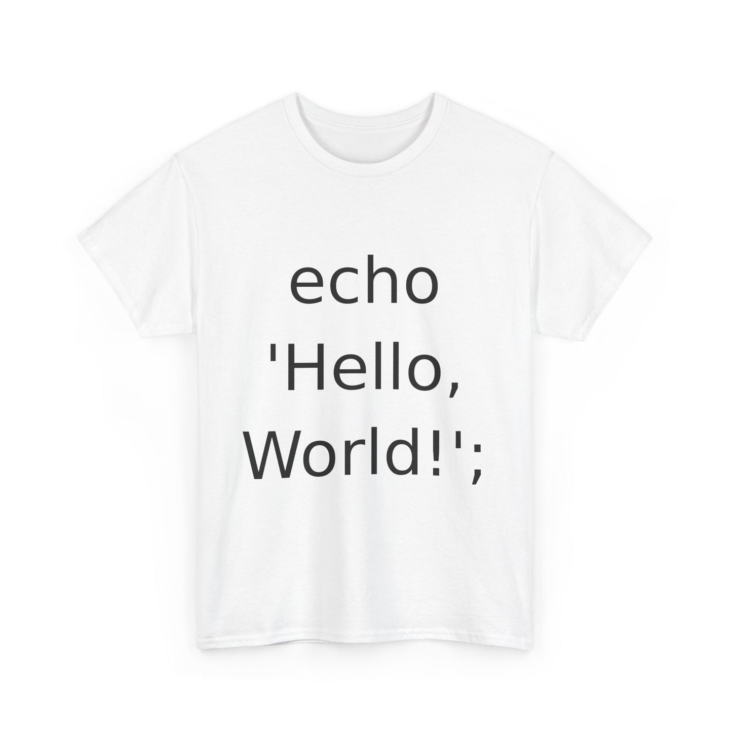 PHP Echo Hello World T-Shirt