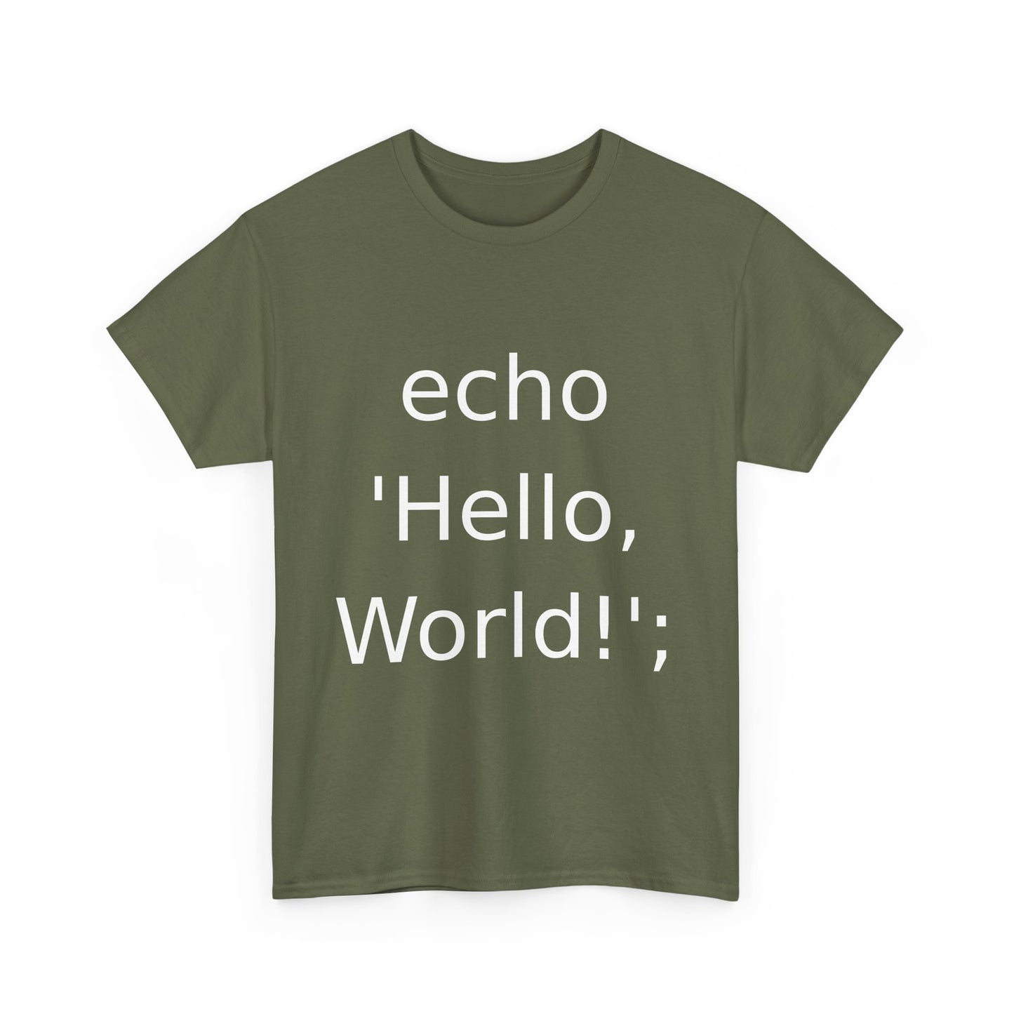 PHP Echo Hello World T-Shirt