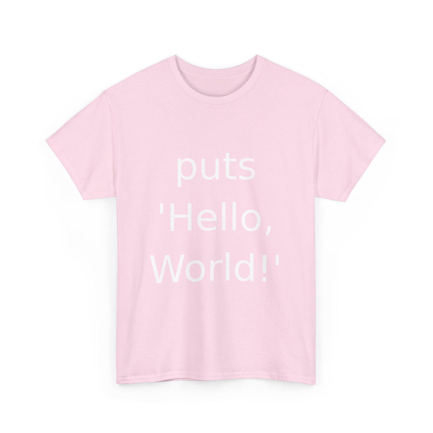 Ruby Puts Hello World T-Shirt