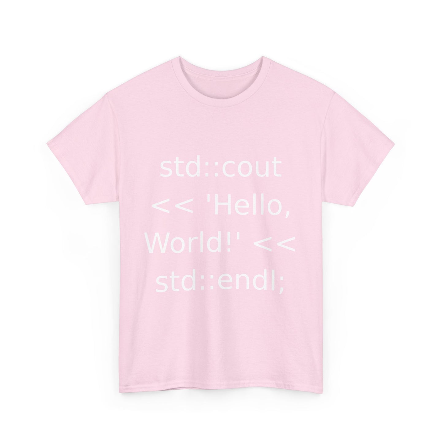 C++ Cout Hello World T-Shirt