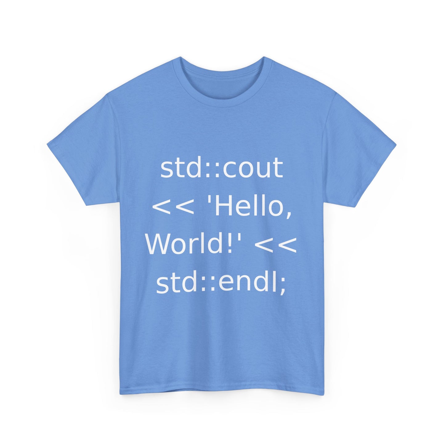 C++ Cout Hello World T-Shirt