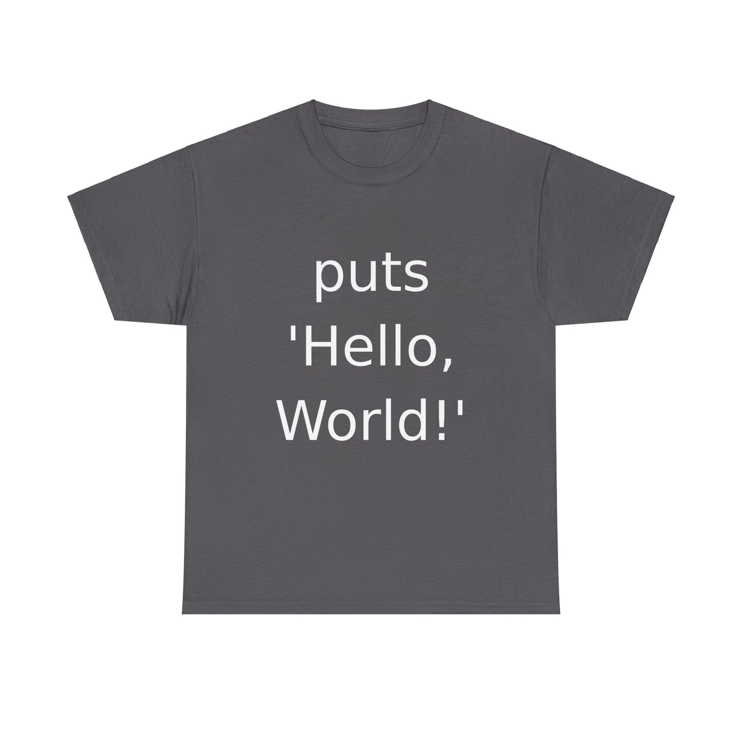 Ruby Puts Hello World T-Shirt