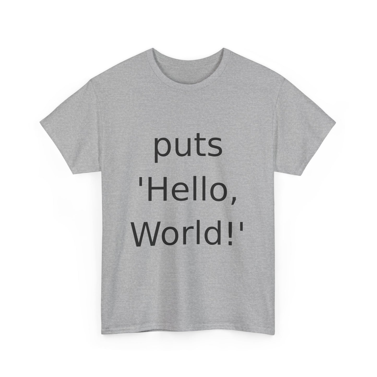 Ruby Puts Hello World T-Shirt