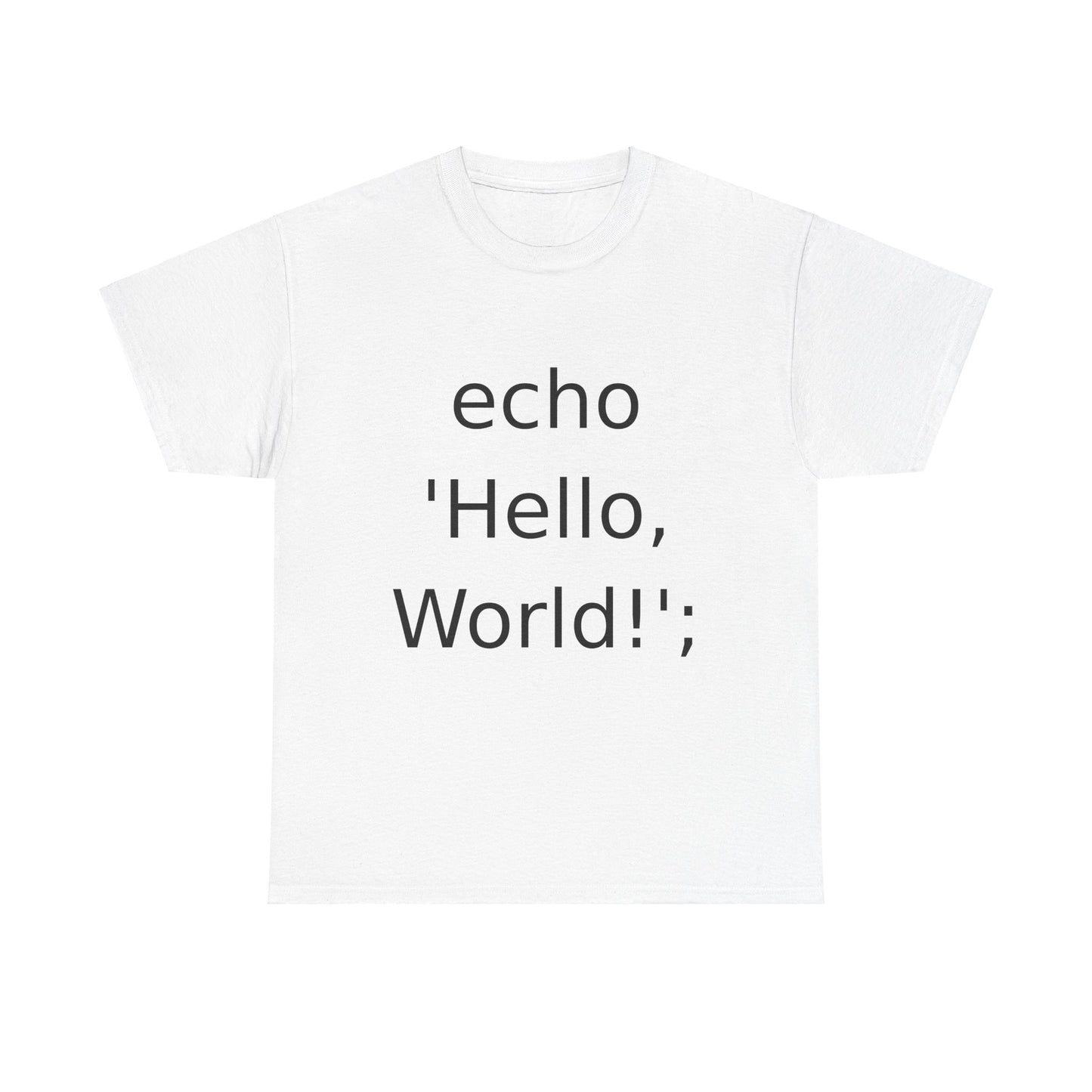 PHP Echo Hello World T-Shirt