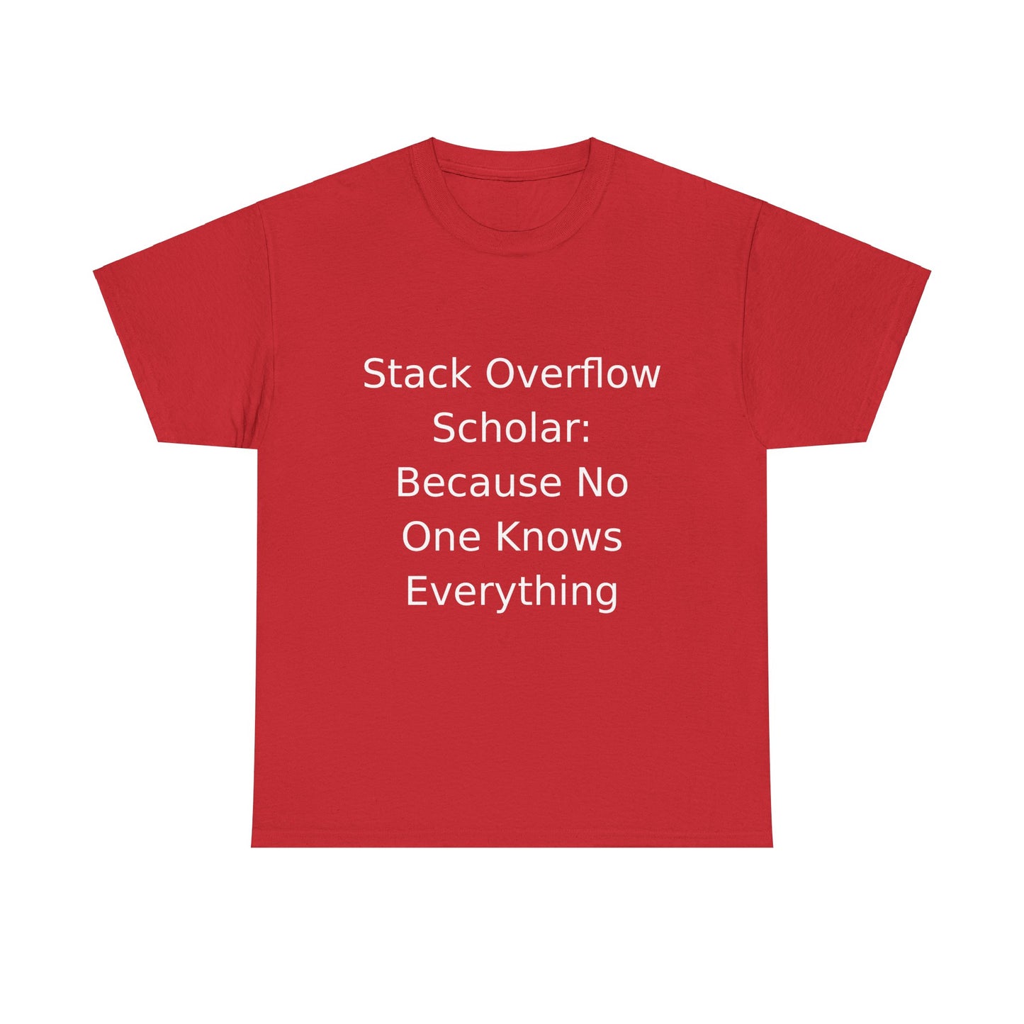 Stack Overflow Scholar T-Shirt