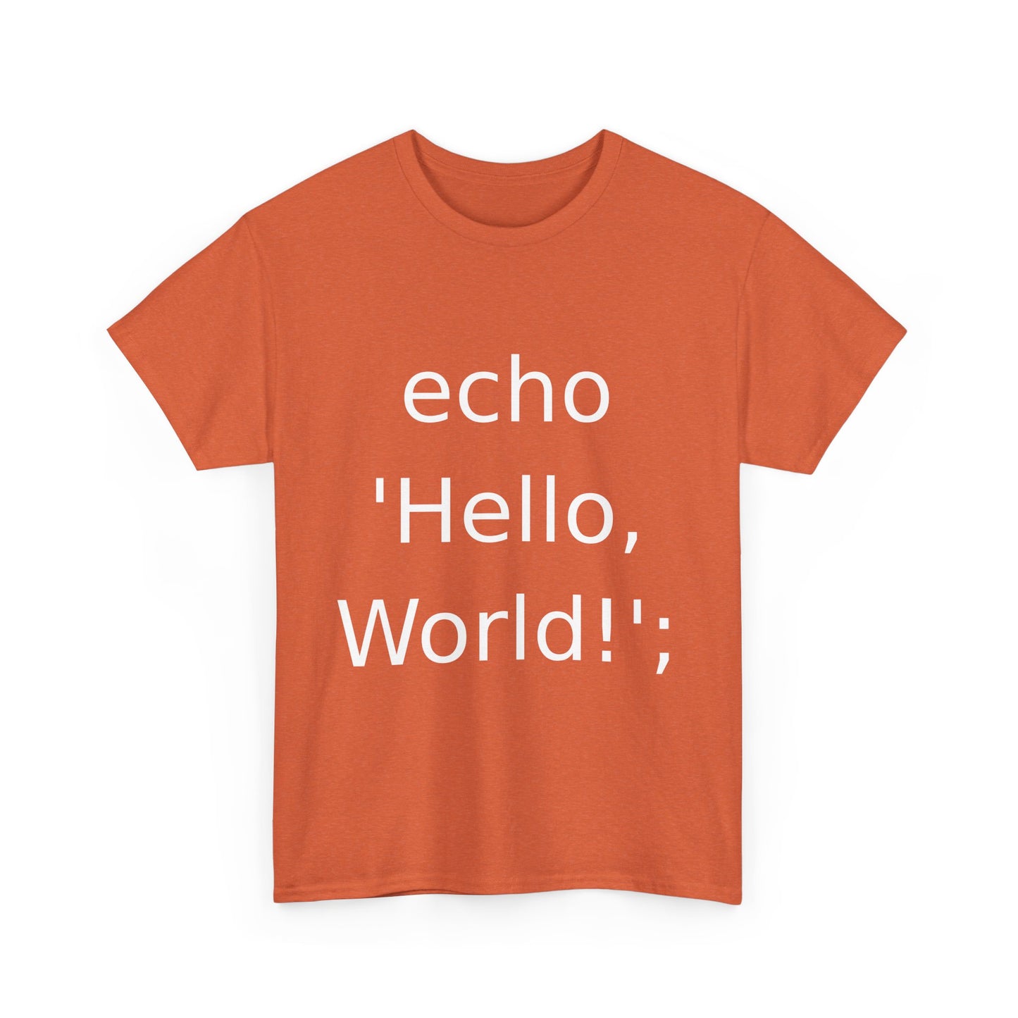 PHP Echo Hello World T-Shirt