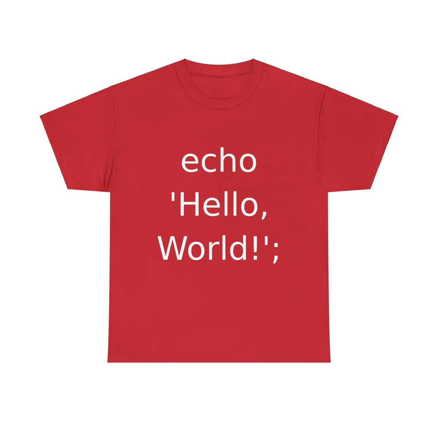 PHP Echo Hello World T-Shirt