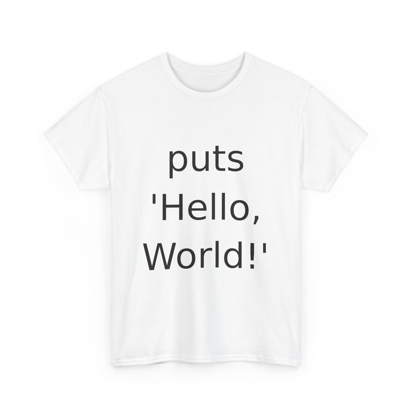 Ruby Puts Hello World T-Shirt