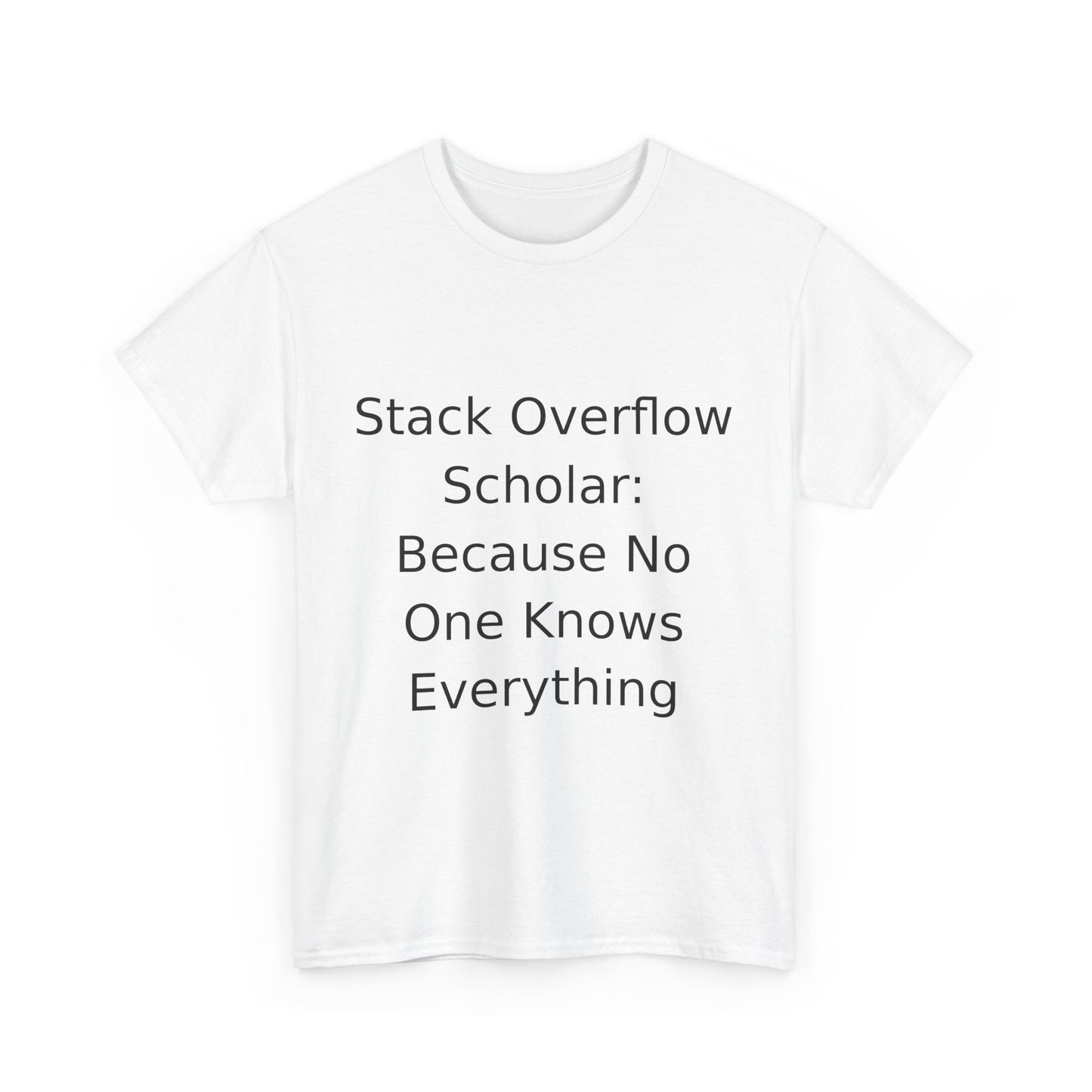 Stack Overflow Scholar T-Shirt