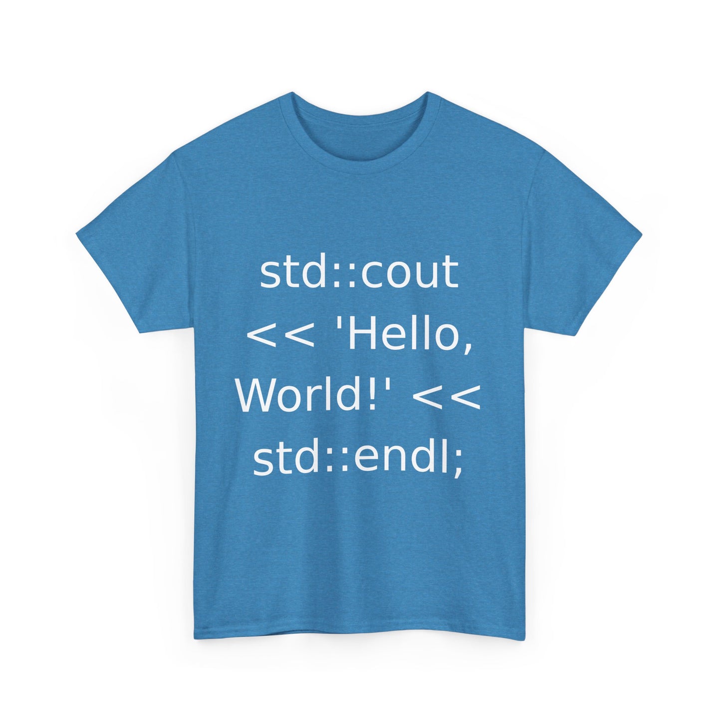 C++ Cout Hello World T-Shirt