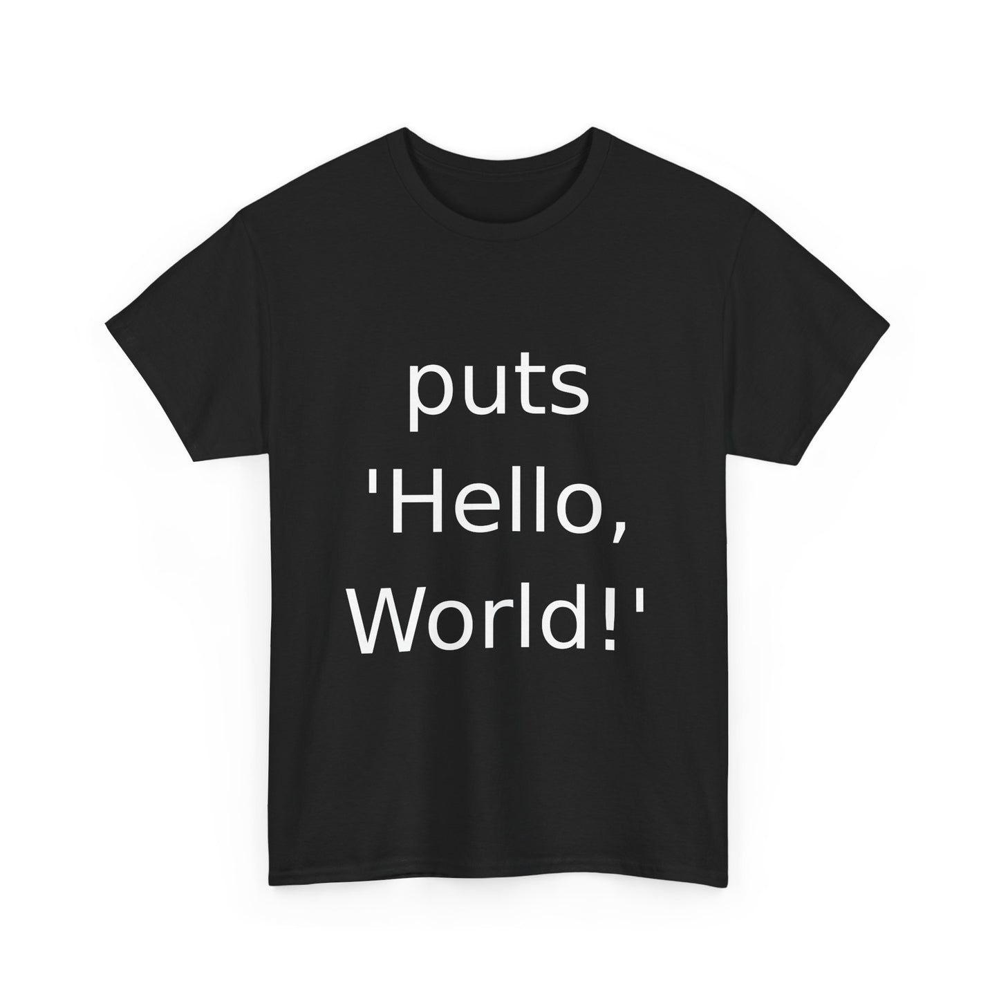 Ruby Puts Hello World T-Shirt