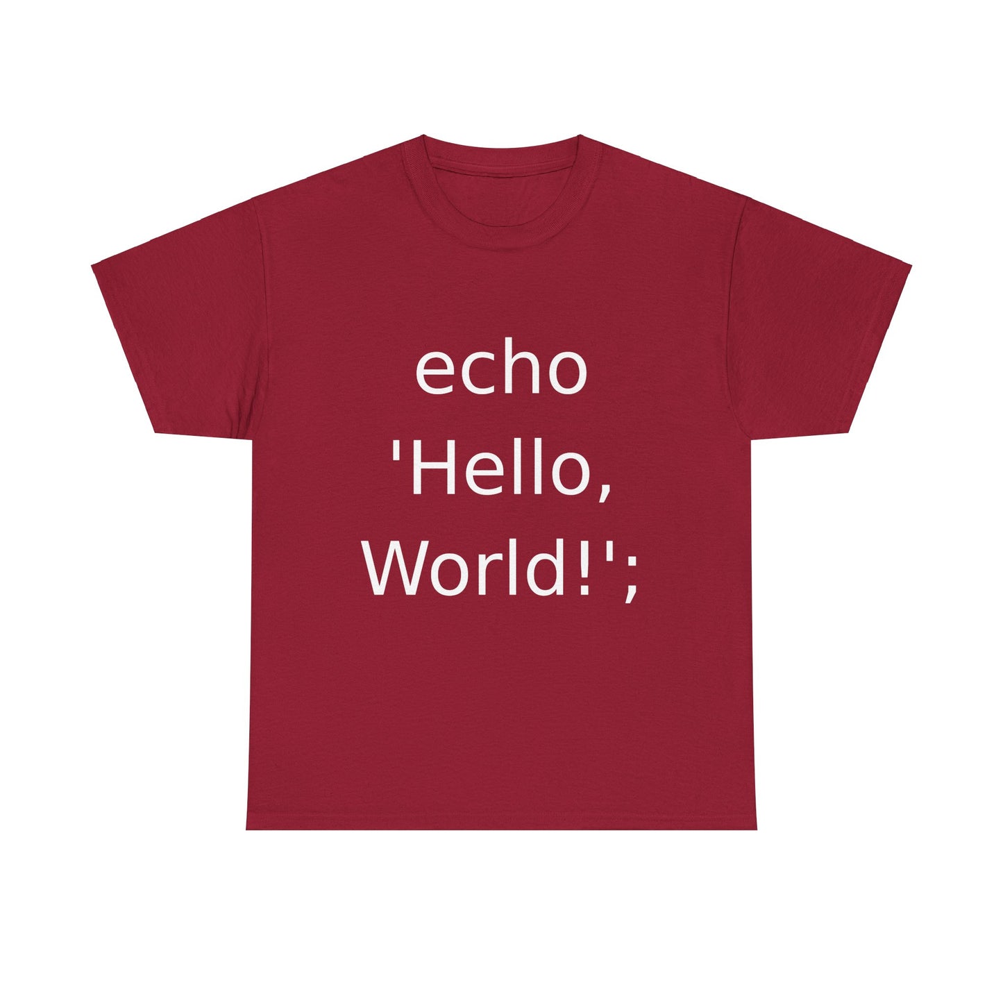 PHP Echo Hello World T-Shirt